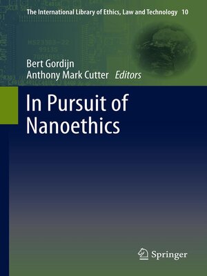 cover image of In Pursuit of Nanoethics